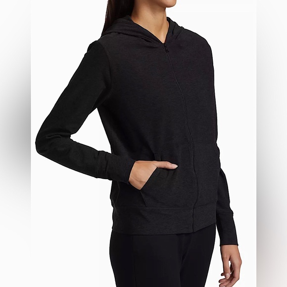 Beyond Yoga Jackets & Blazers - Beyond Yoga Black Zip up Jacket